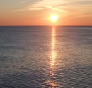 Local sunset